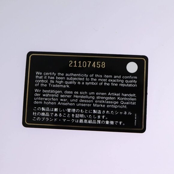 CHANEL Ladies First Tote Bag Canvas Black White CC Auth PP319AV - Picture 10 of 16